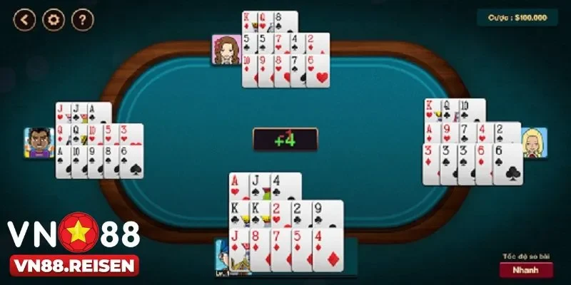 Luật chơi Mậu Binh Vn88 và cách sắp xếp bài hiệu quả